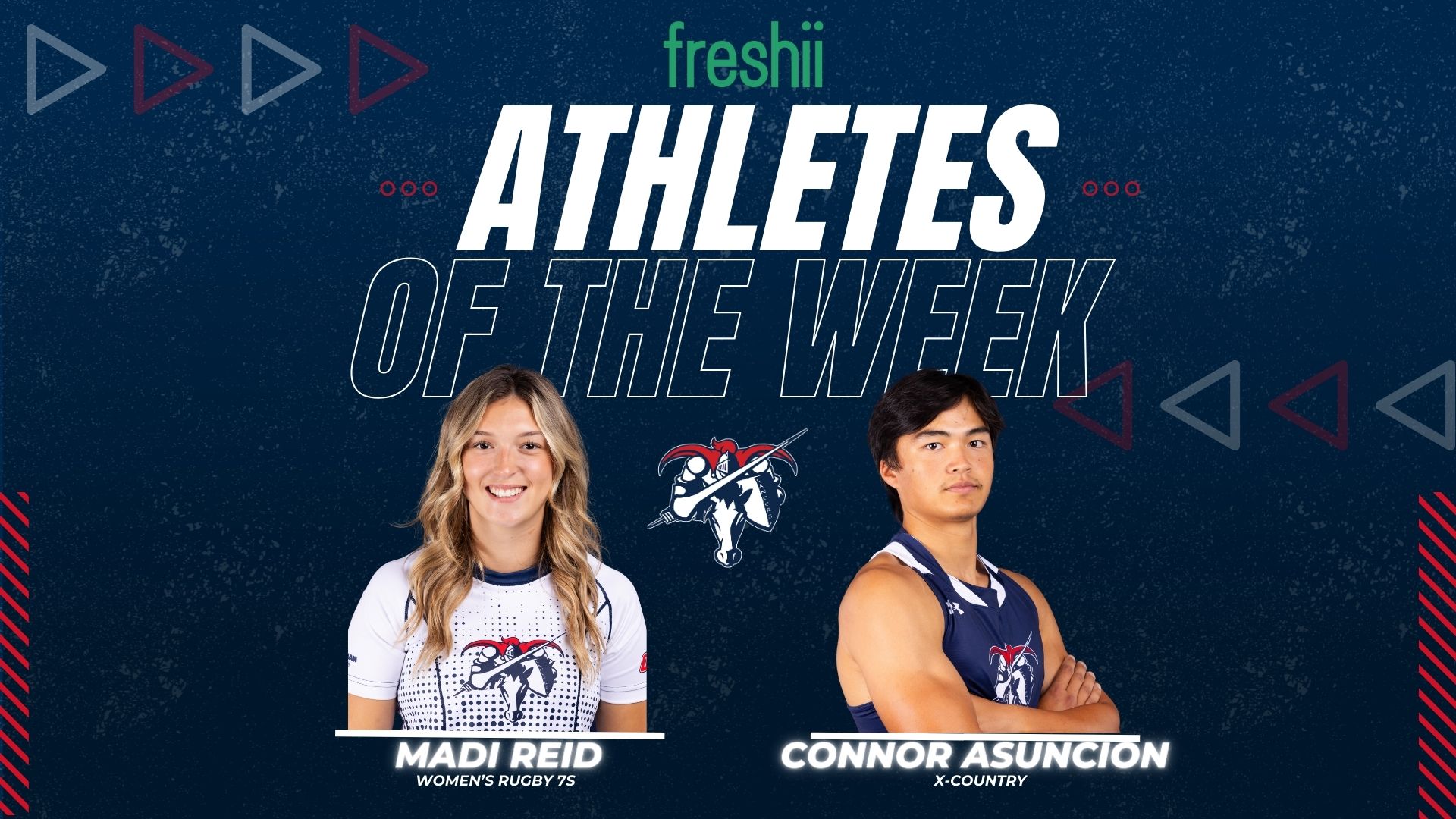 REID AND ASUNCION NAMED ATHLETES OF THE WEEK